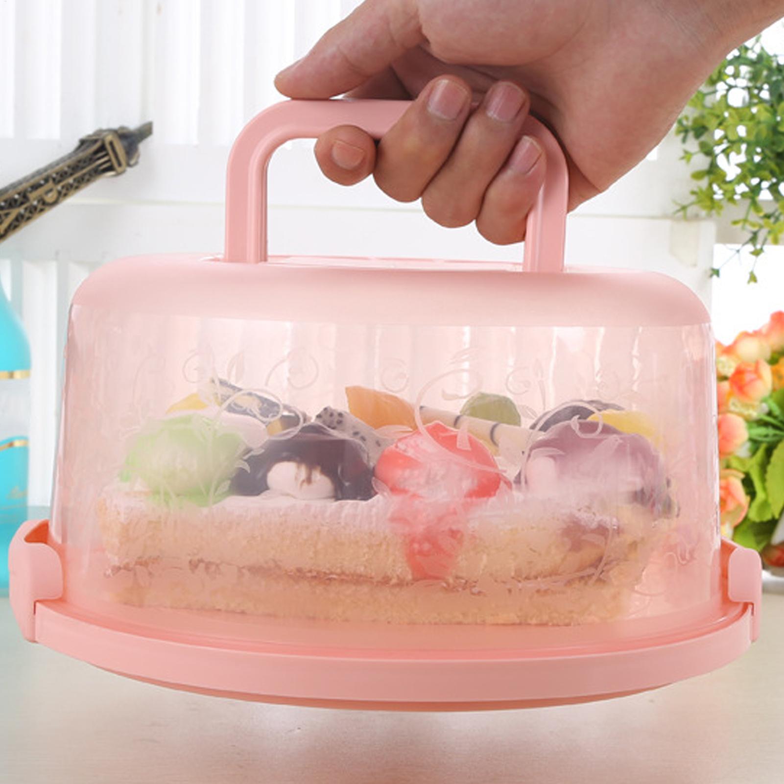 Handheld Cake Carrier Reusable - Food Storage Jars Plastic recensie en prijs