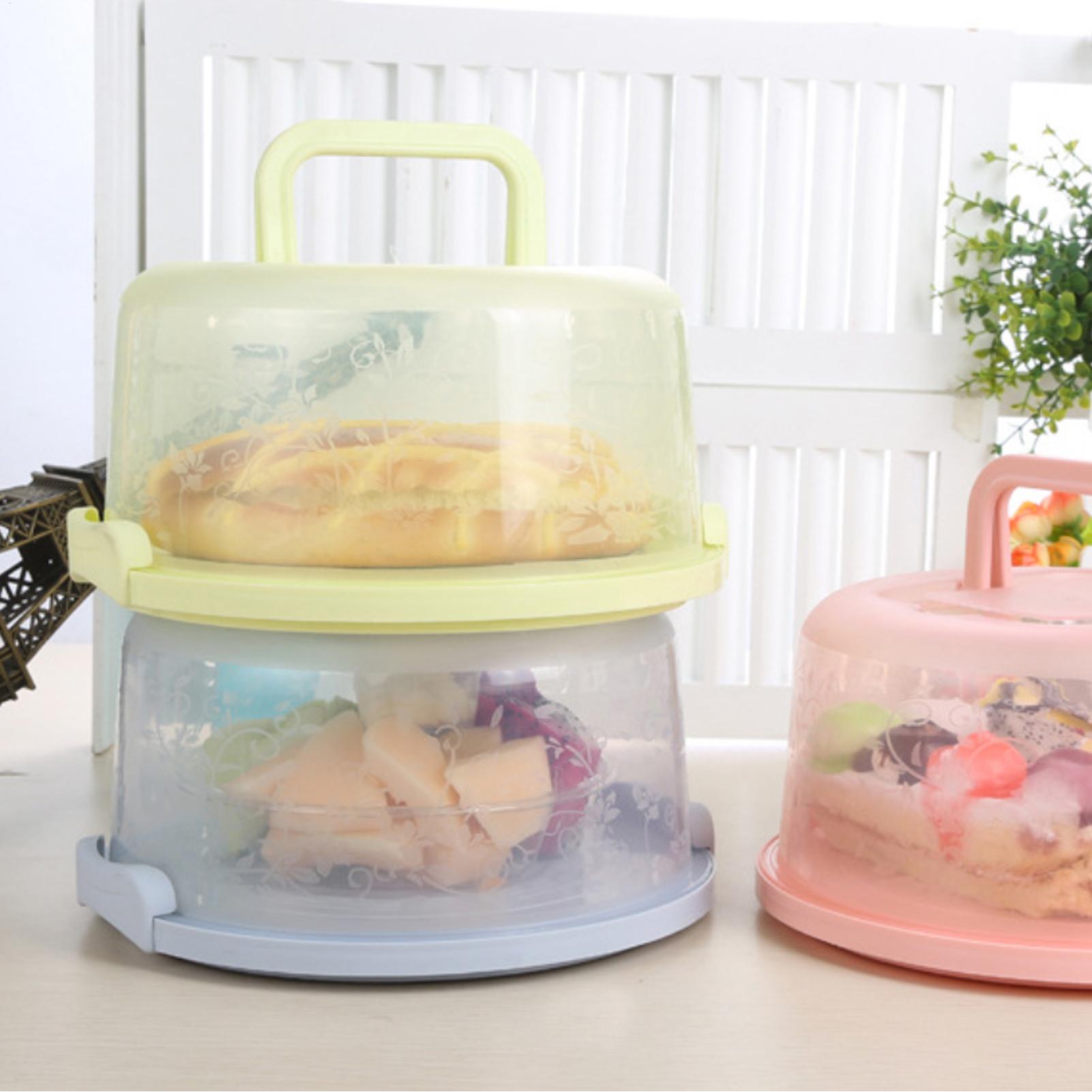 Handheld Cake Carrier Reusable - Food Storage Jars Plastic recensie en prijs