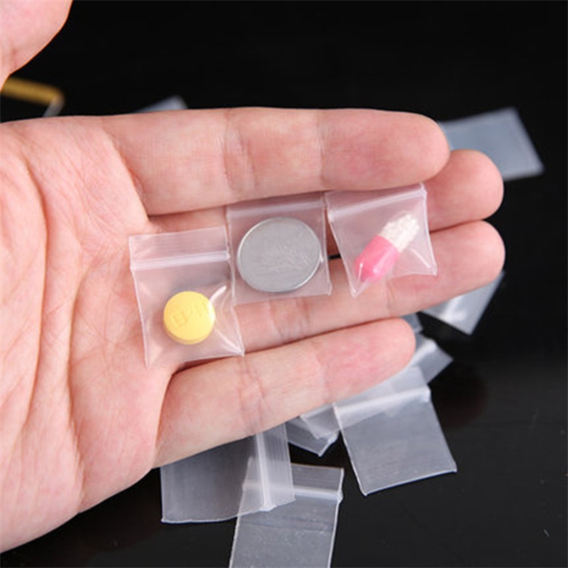 100Pieces Transparent Mini Sma - Food Storage Zip Lock Bags recensie en prijs