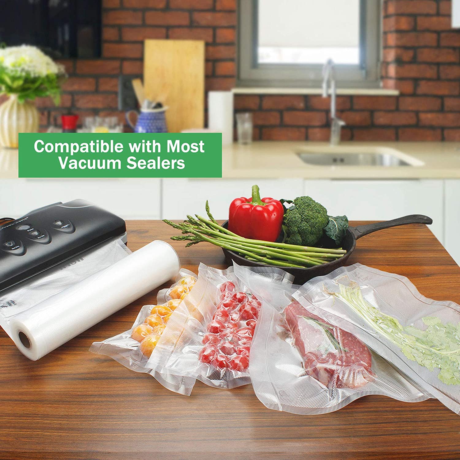 Vacuum bags for food Vacuum Se - Food Storage Zip Bags recensie en prijs