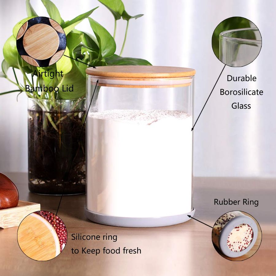 of 2 Large Glass Food Storage  - Food Storage Large recensie en prijs