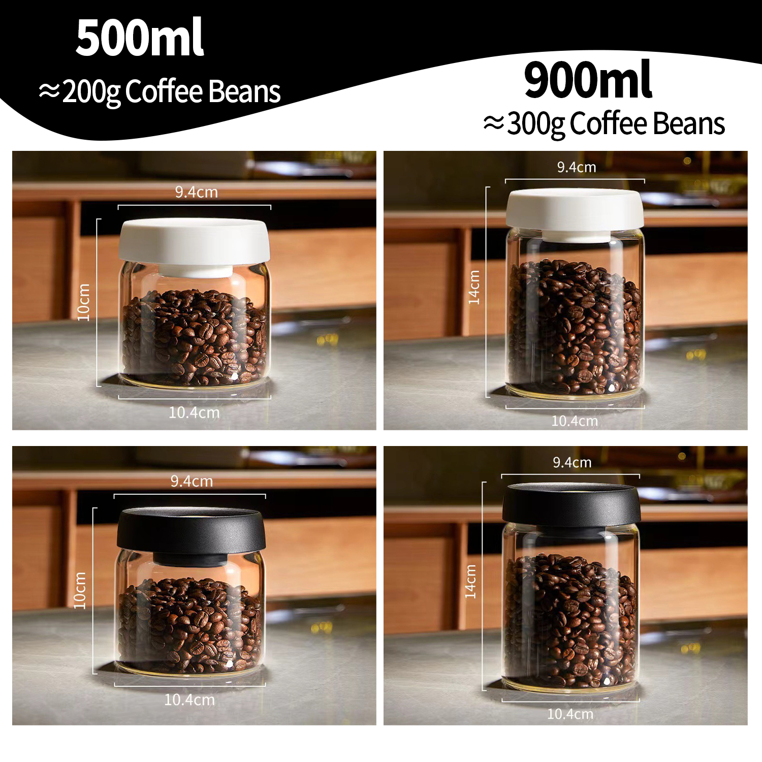 OANKR Vacuum Coffee Canister 5 - Food Storage Ideas recensie en prijs
