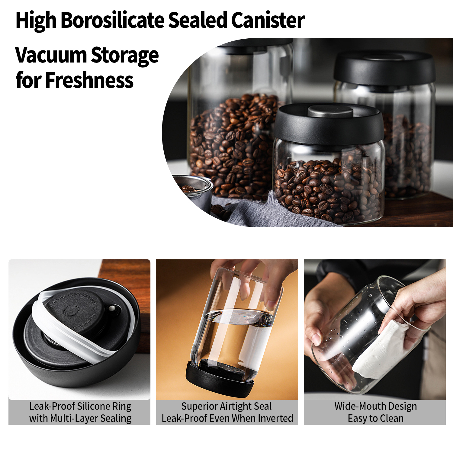 OANKR Vacuum Coffee Canister 5 - Food Storage Ideas recensie en prijs