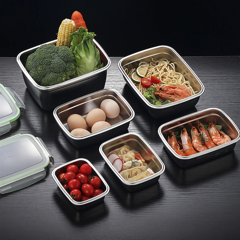 304 Stainless Steel Lunch Box  - Food Storage Meal Prep recensie en prijs