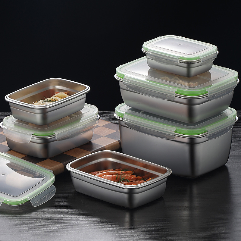 304 Stainless Steel Lunch Box  - Food Storage Meal Prep recensie en prijs