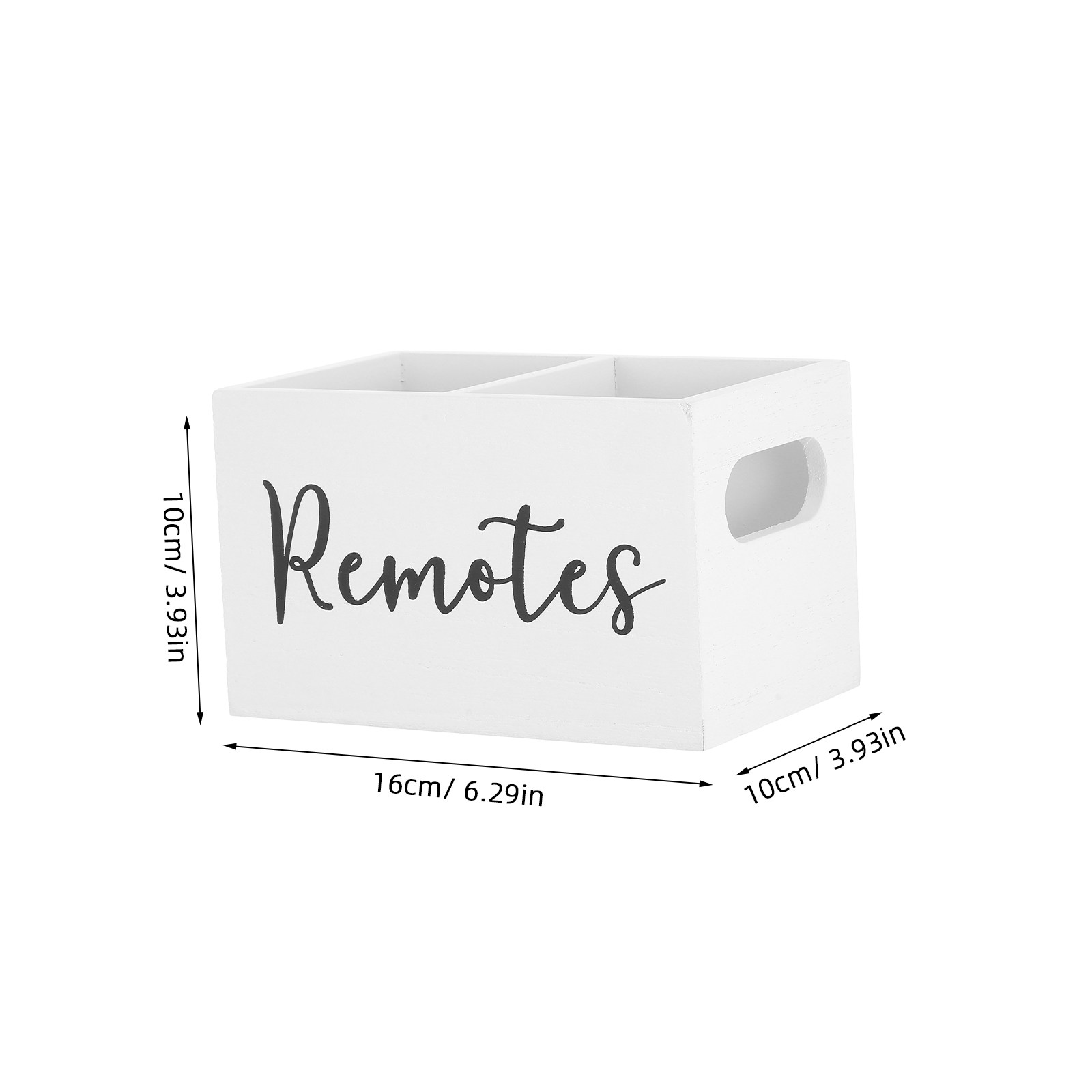 Rustic Wood Remote Control Hol - Food Storage Organizer recensie en prijs