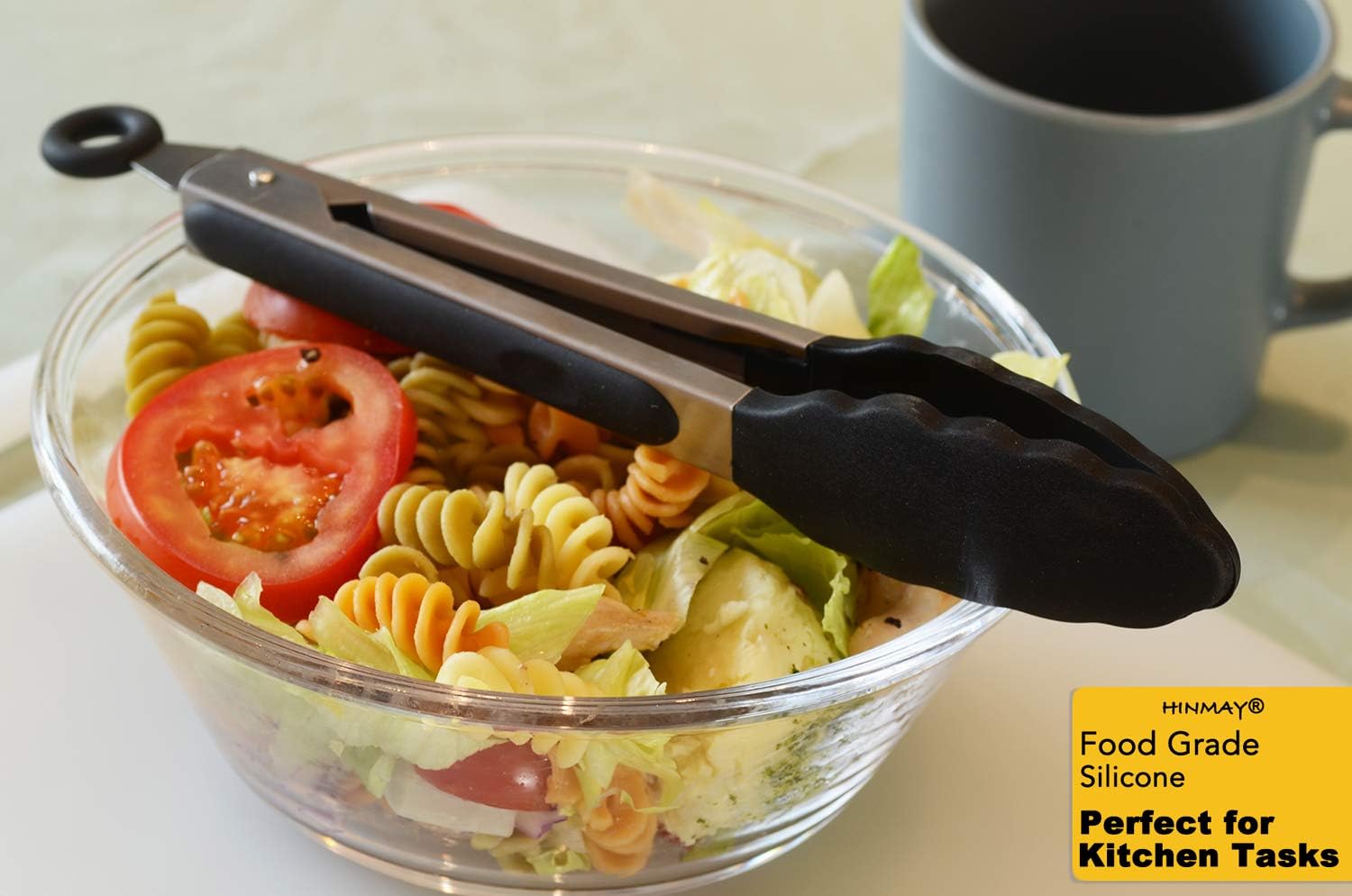 Food Grade Silicone Tongs 9 In - Food Storage Essentials recensie en prijs