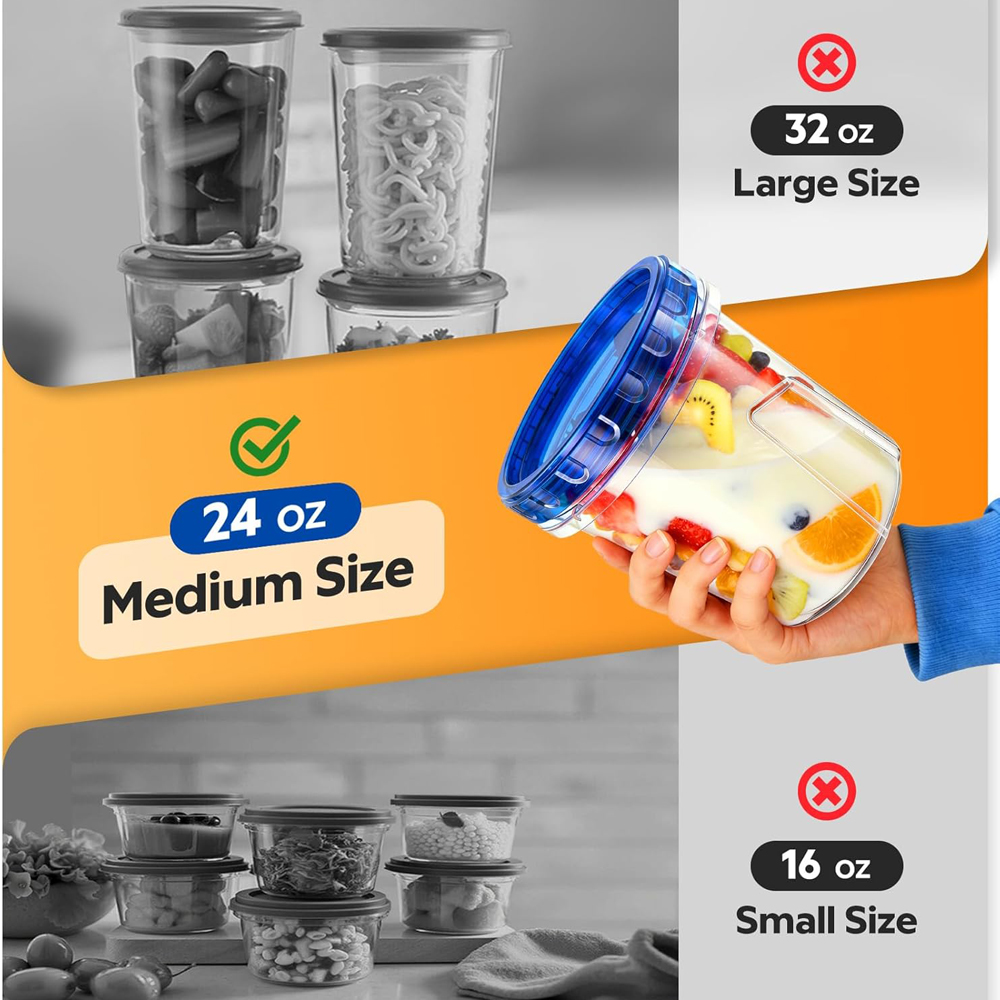 Freezer Storage Containers Air - Food Storage Containers With Lids recensie en prijs
