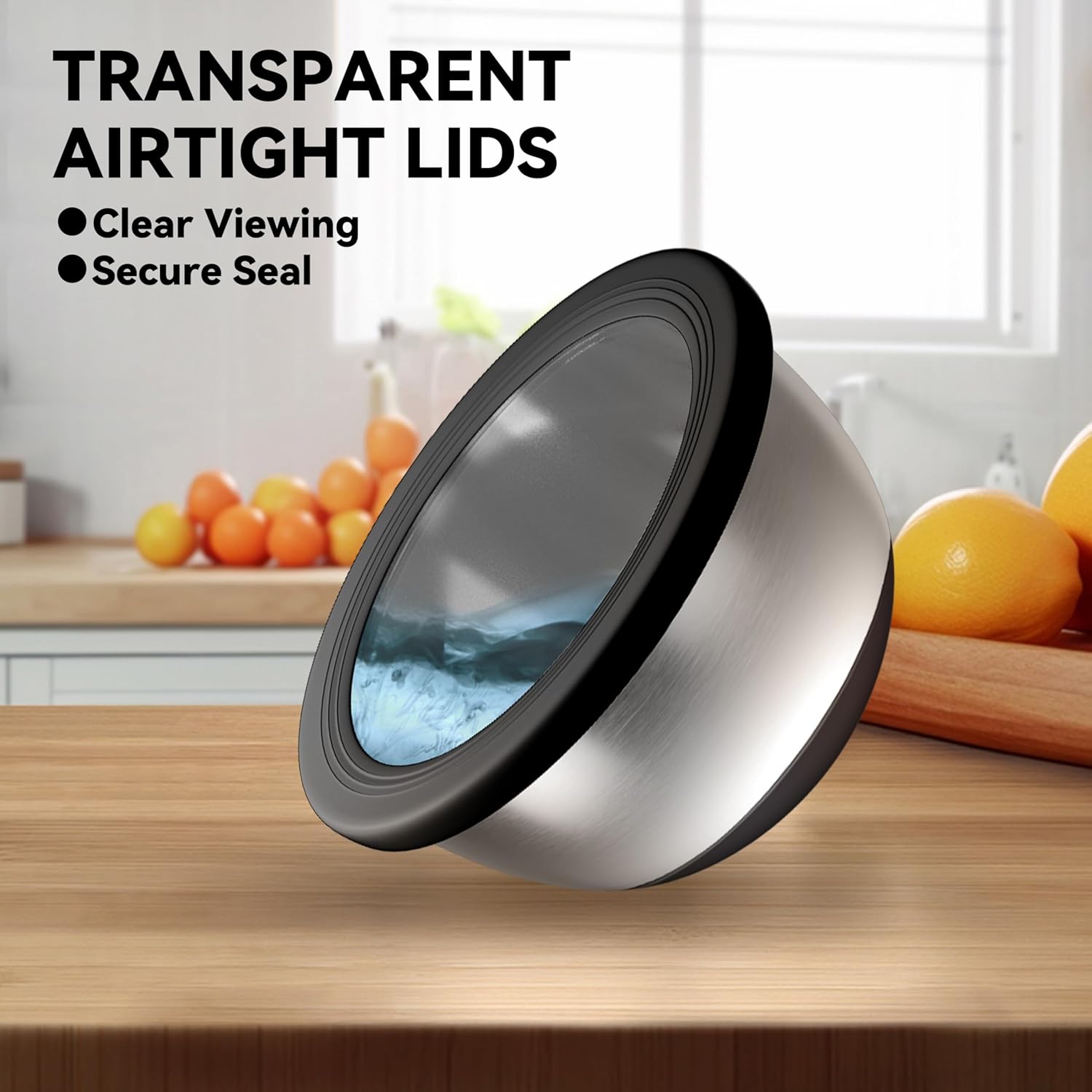 Stainless Steel Mixing Bowls w - Food Storage In Stainless Steel recensie en prijs
