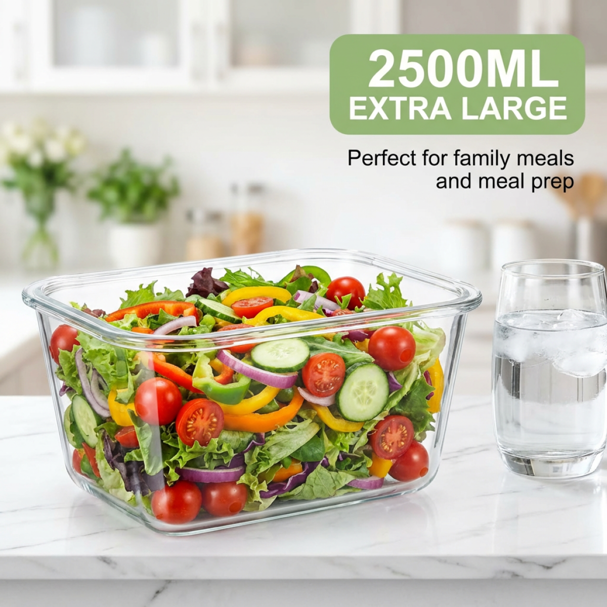 Large Capacity Borosilicate Gl - Food Storage Glass Containers Large recensie en prijs
