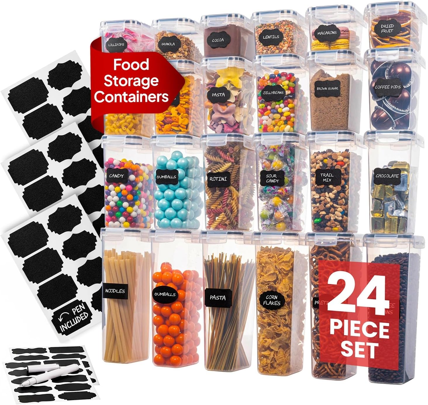 Airtight Food Storage Containe - Food Storage Containers With Lids recensie en prijs