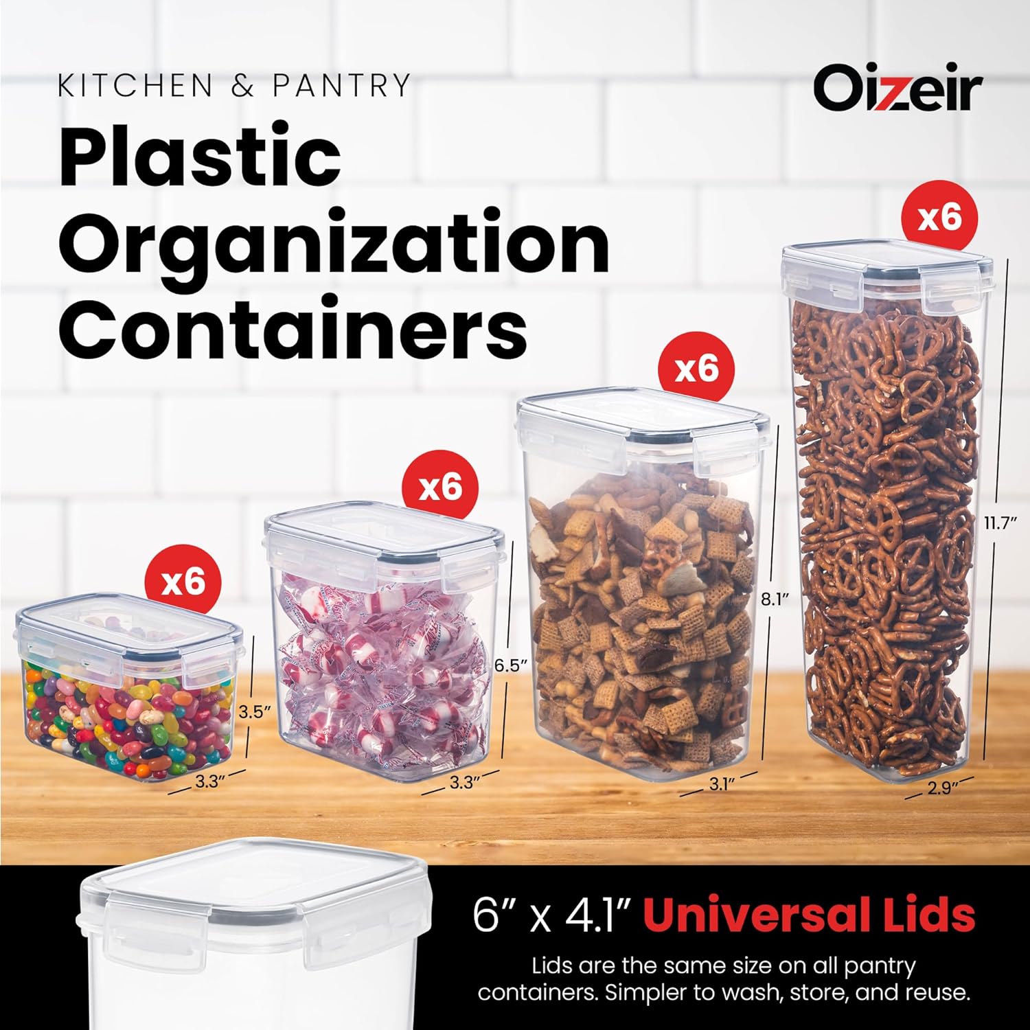 Airtight Food Storage Containe - Food Storage Containers With Lids recensie en prijs