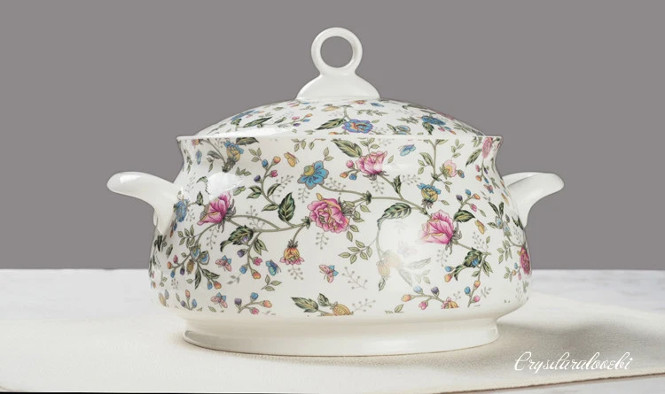 9 Inch, Bone China Tureen for  - Food Storage In Plants recensie en prijs