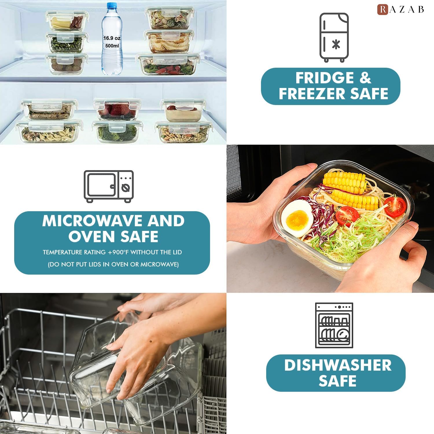 24 Pc Airtight Glass Food Stor - Food Storage Glass recensie en prijs