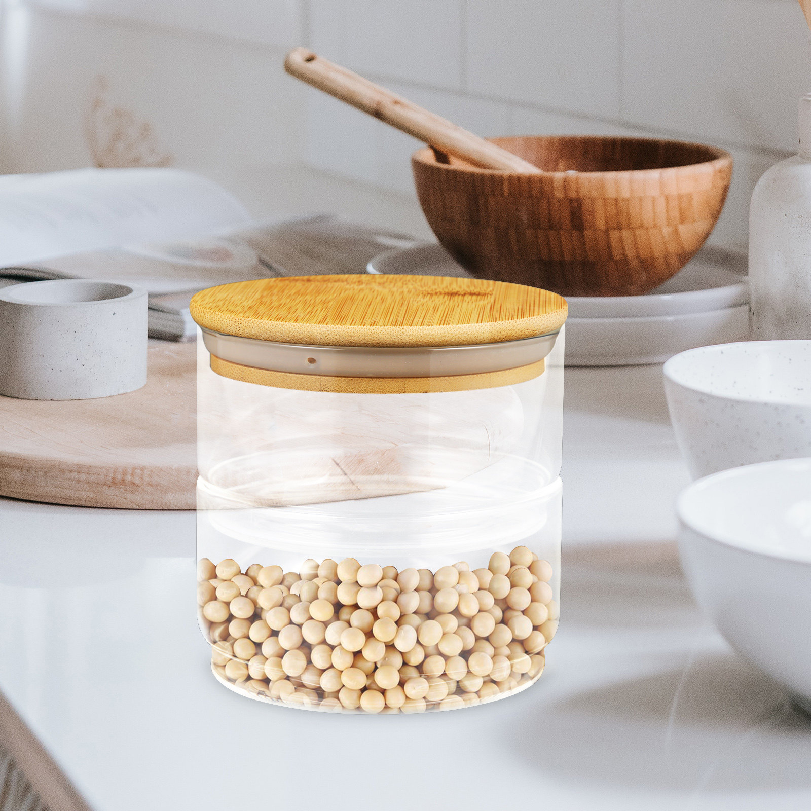 1Set Clear Glass Sealing Jars  - Food Storage Glass recensie en prijs
