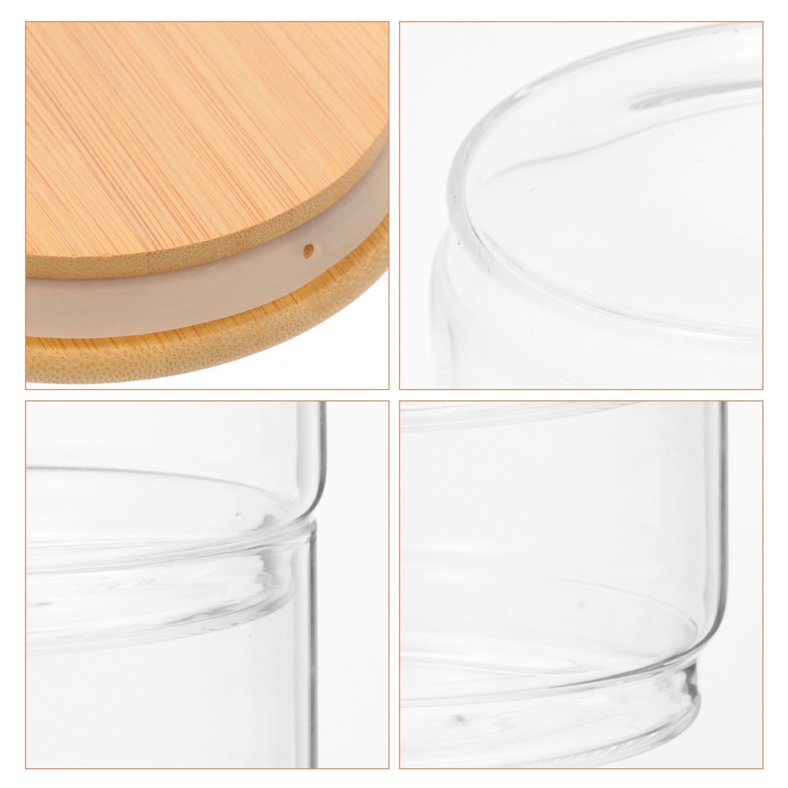 1Set Clear Glass Sealing Jars  - Food Storage Glass recensie en prijs