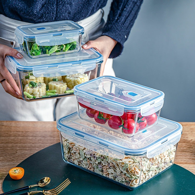 Tempered Glass Food Preservati - Food Storage Glass Containers Large recensie en prijs