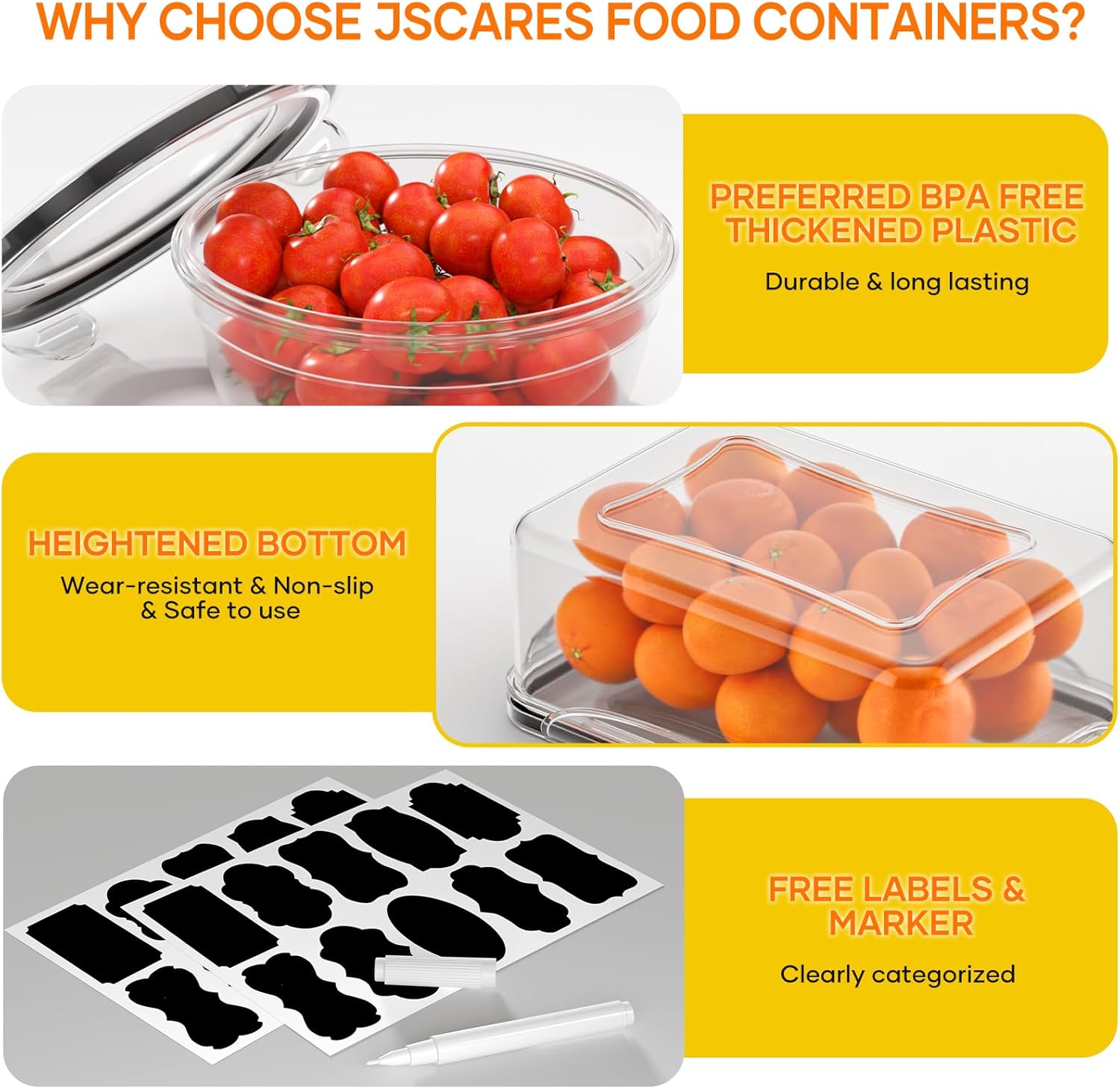 52 PCS Food Storage Containers - Food Storage Containers With Lids recensie en prijs
