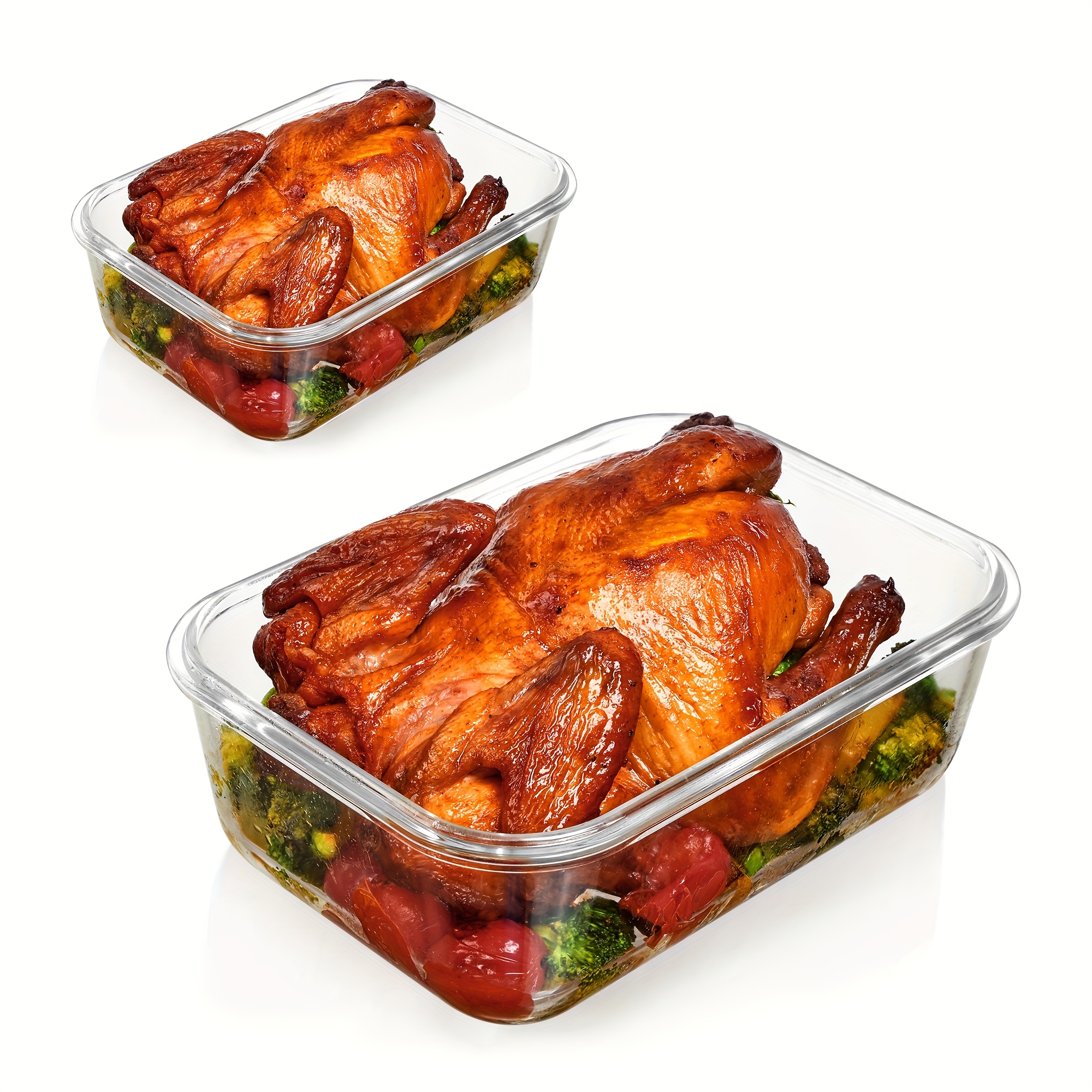 us2Pack 1860ml/ 63oz Large Gla - Food Storage Glass Containers Large recensie en prijs