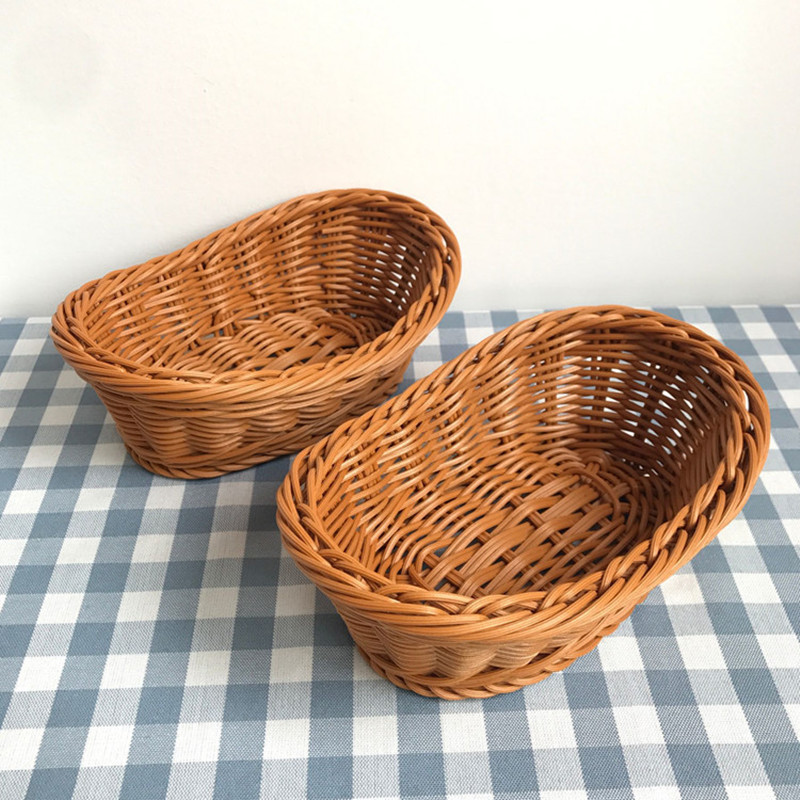 Oval Rattan Woven Storage Bask - Food Storage In Plants recensie en prijs