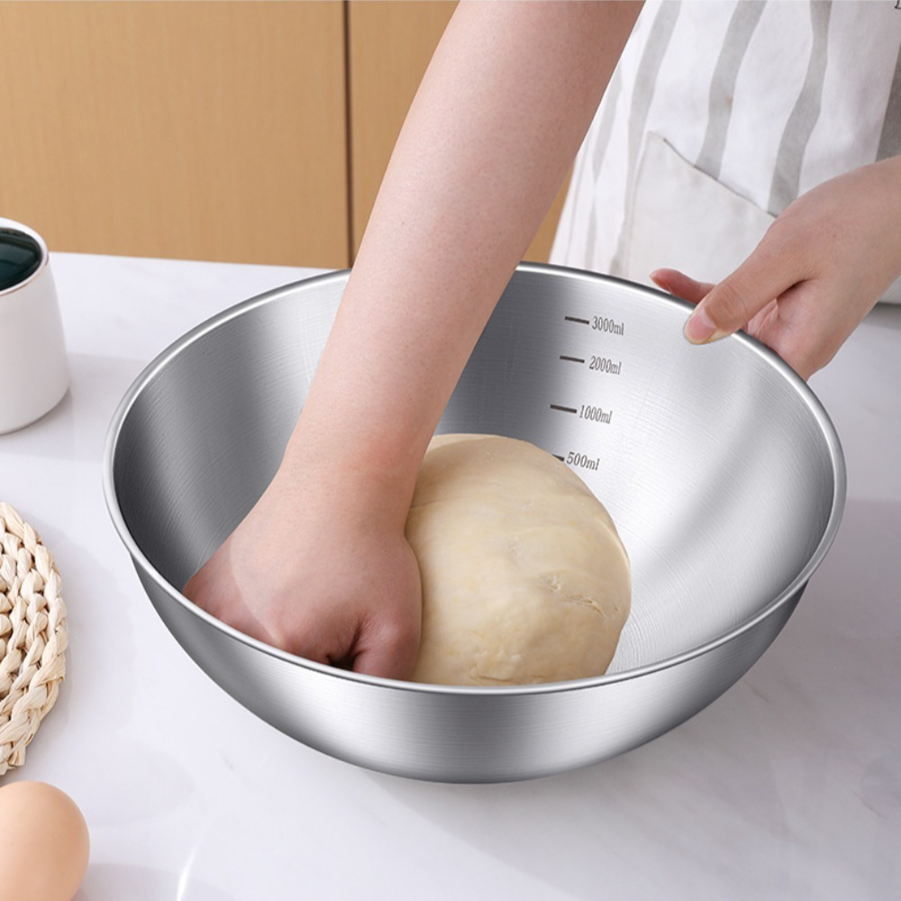 3pcs Stainless Steel Bowl Set  - Food Storage Large recensie en prijs