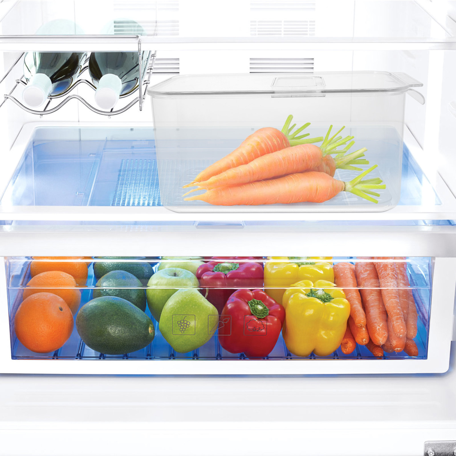 Refrigerator Organizer Bin for - Food Storage Large recensie en prijs