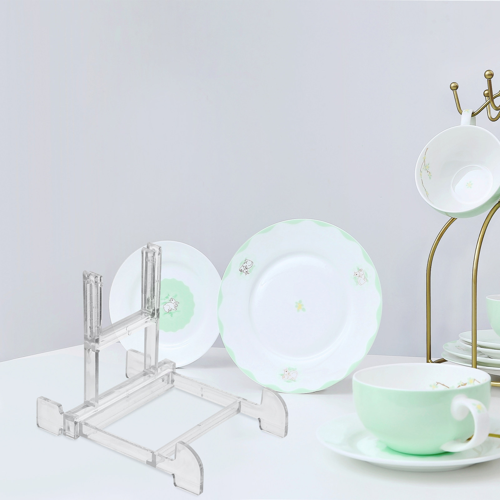 5Pcs Plate Storage Racks Adjus - Food Storage Organizer recensie en prijs