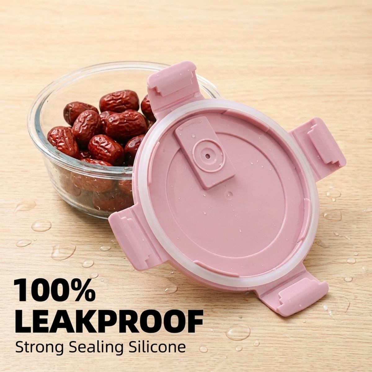 2-Pack Borosilicate Glass Food - Food Storage Lid recensie en prijs