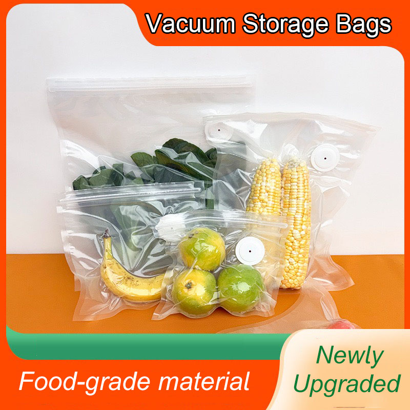New Reusable Air Vacuum Storag - Food Storage Zip Bags recensie en prijs