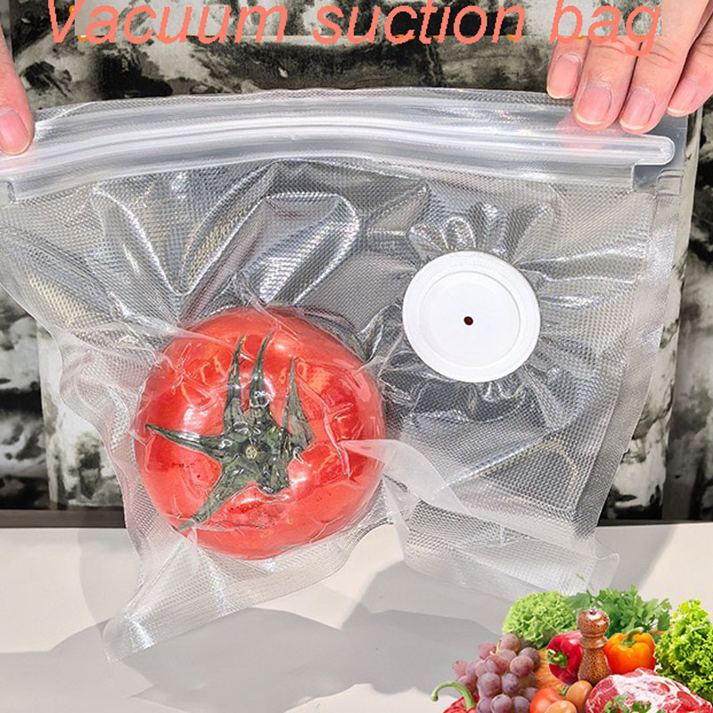 New Reusable Air Vacuum Storag - Food Storage Zip Bags recensie en prijs