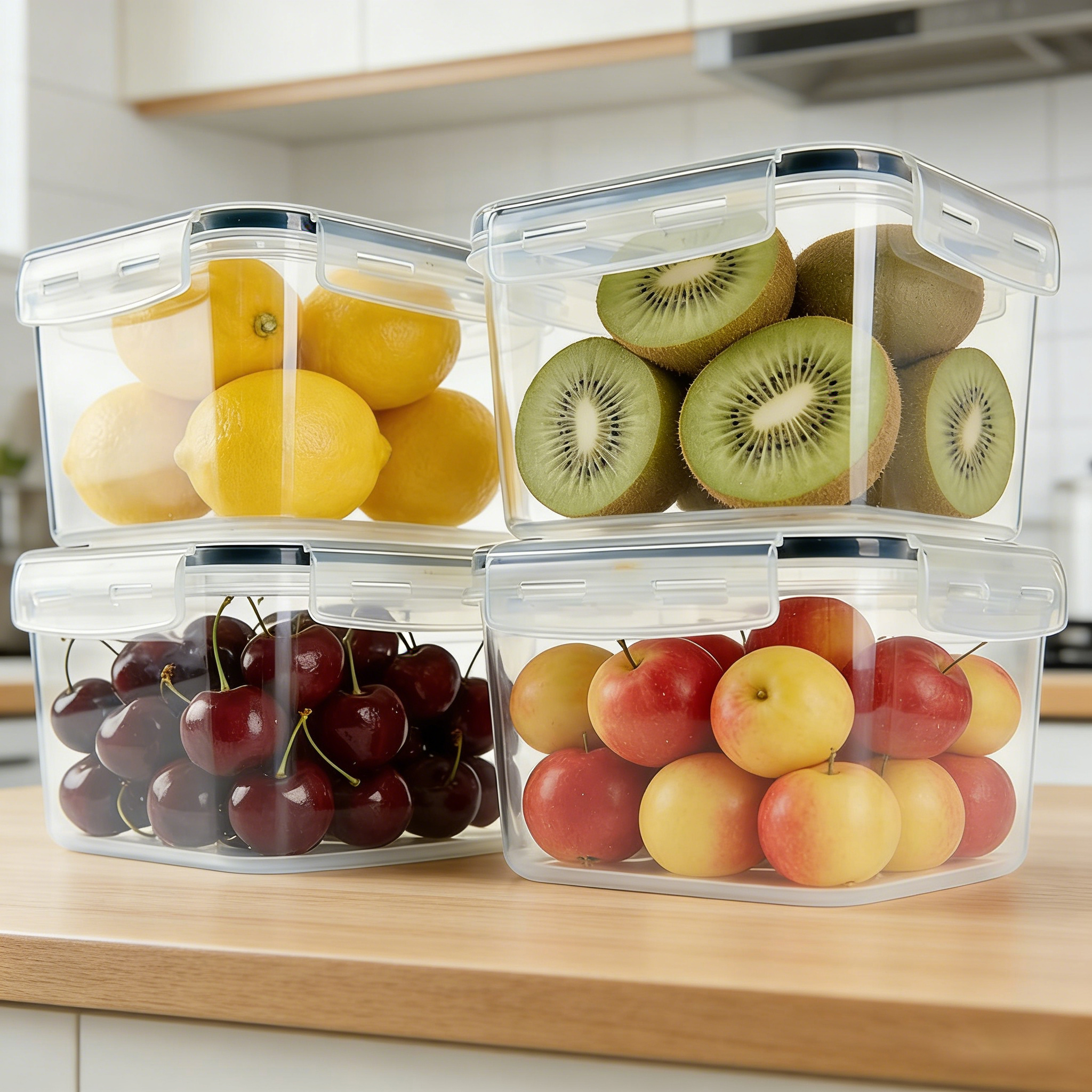 2L  2/4/6/8Pcs Large food cont - Food Storage And Safety recensie en prijs