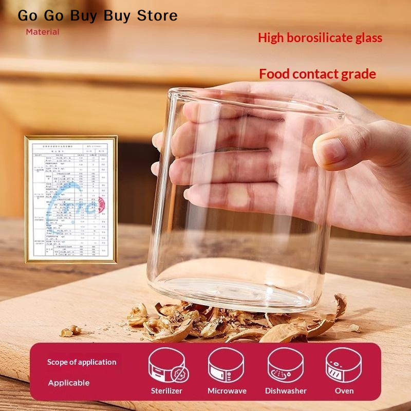 【ST】1Pc 240/400ML Glass Food S - Food Storage Containers With Lids recensie en prijs