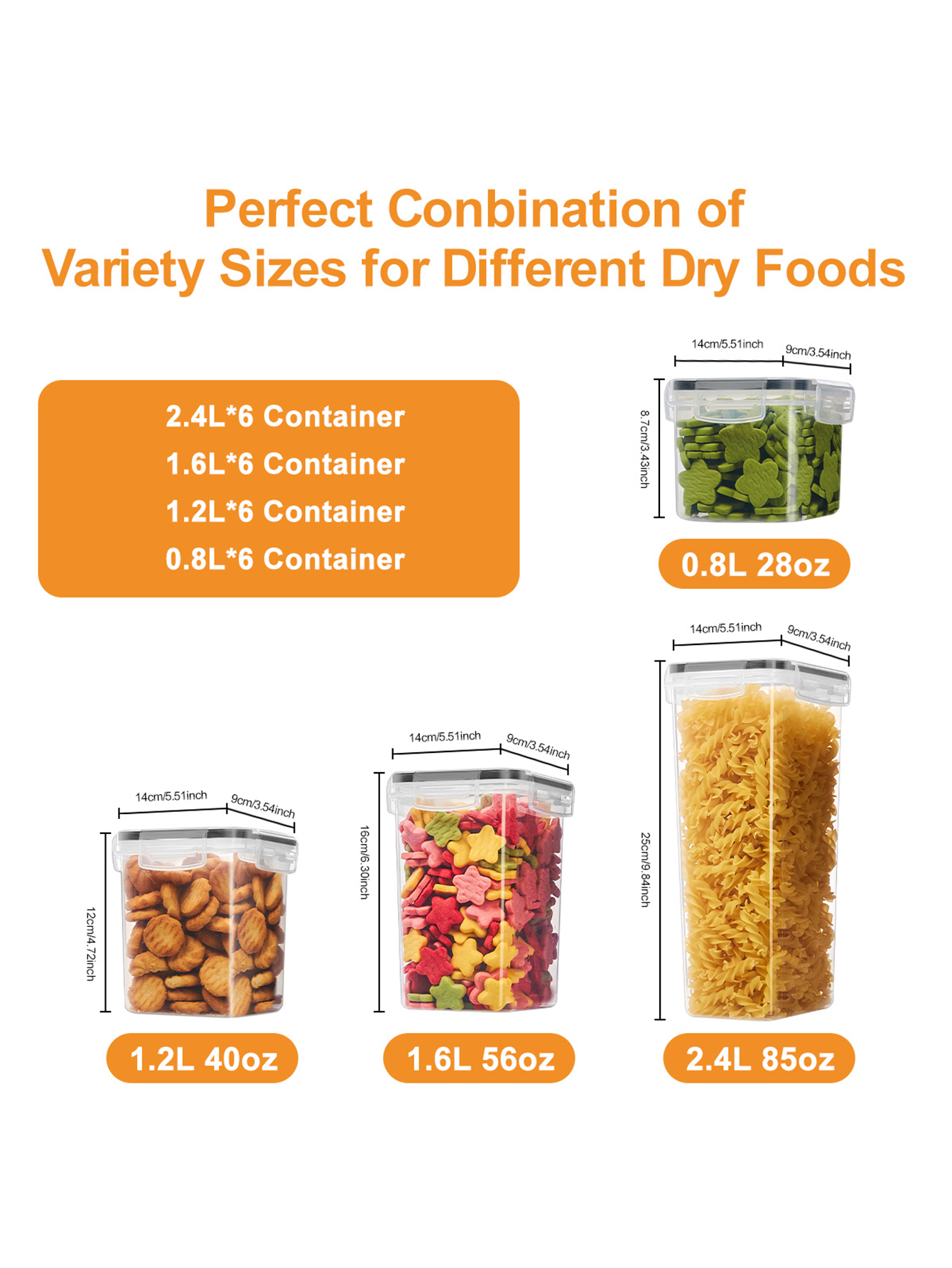 48pcs,Sealed food storage cont - Food Storage Jars Plastic recensie en prijs