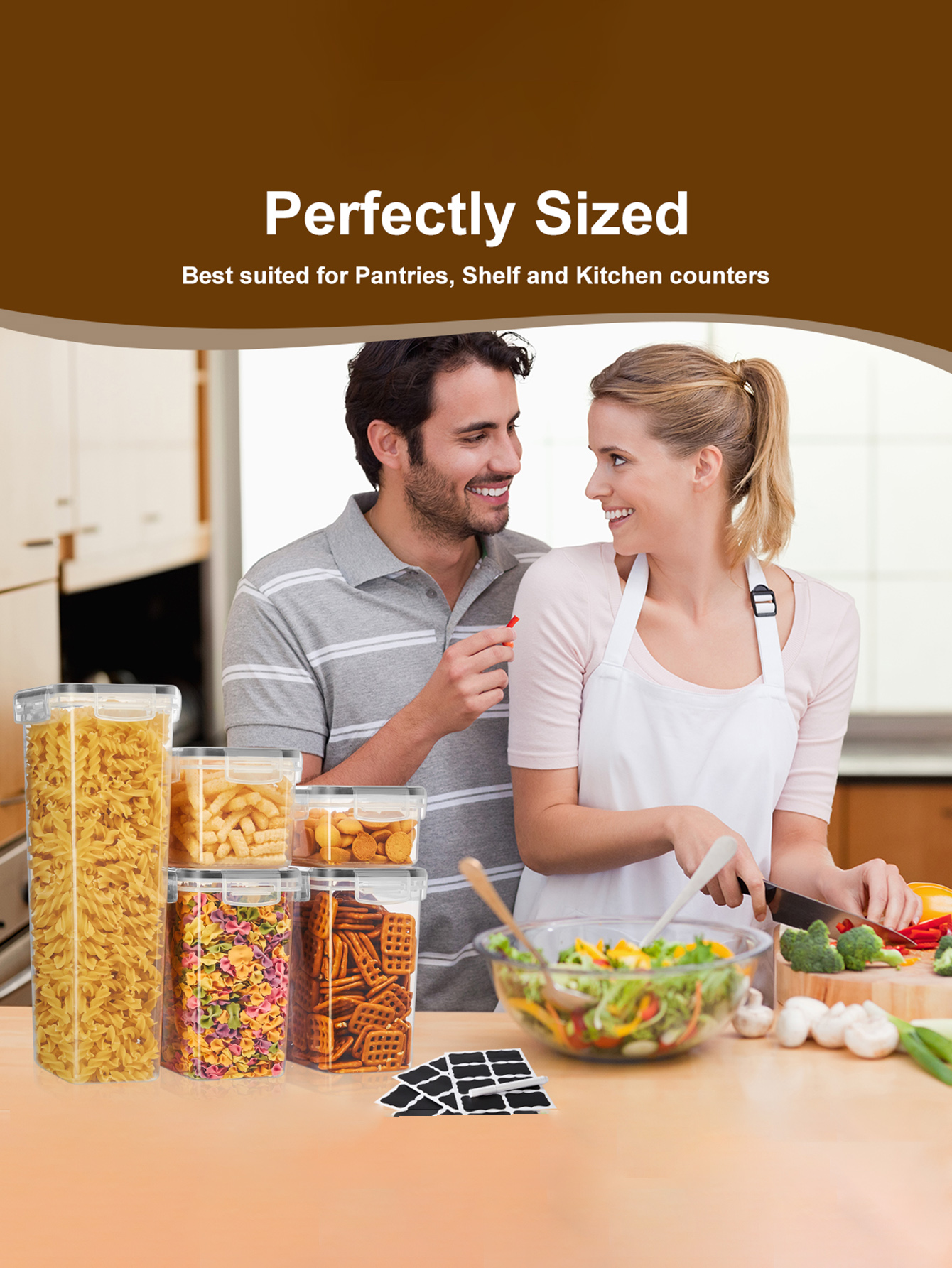 48pcs,Sealed food storage cont - Food Storage Jars Plastic recensie en prijs