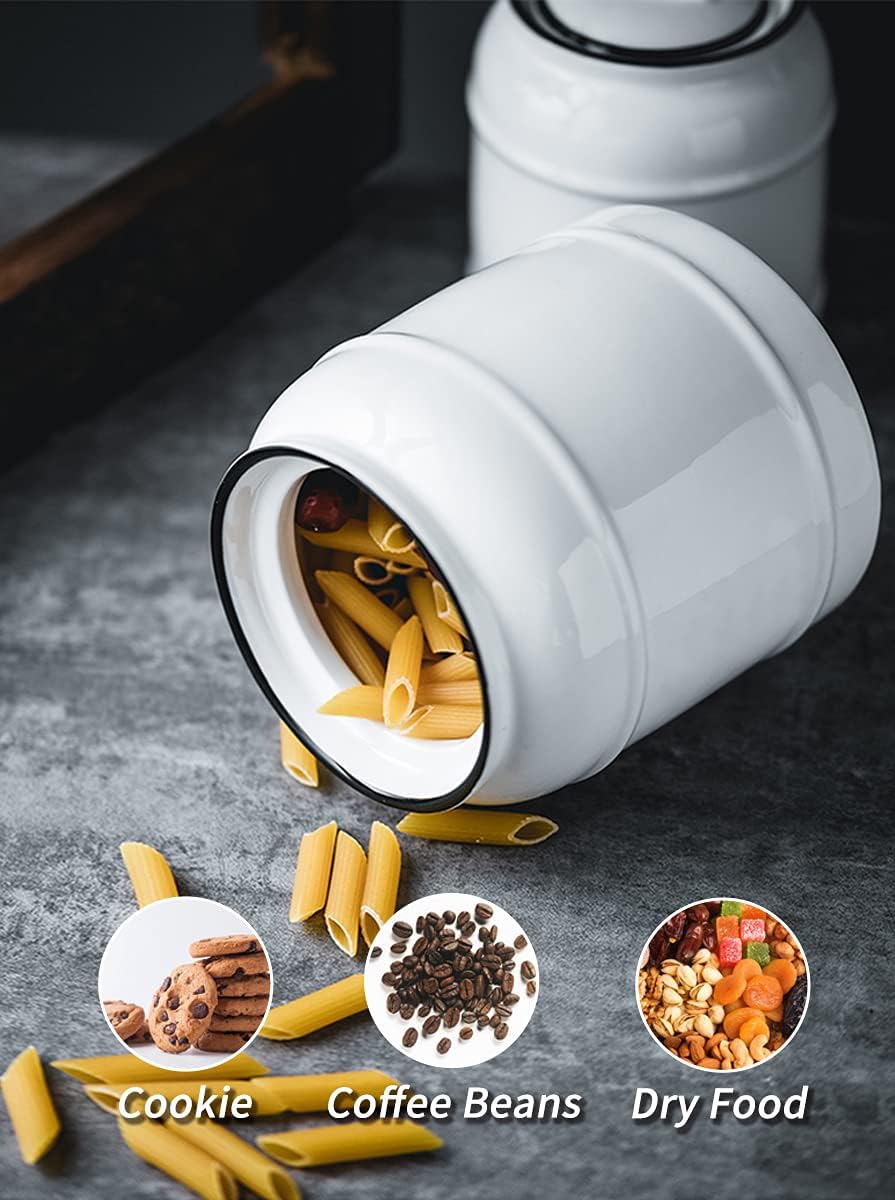 9cup/72oz Ceramic Jar for Dry  - Food Storage Containers With Lids recensie en prijs