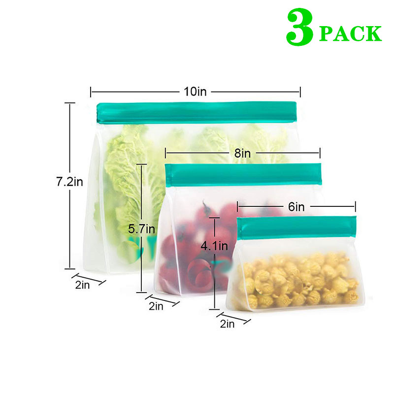 Reusable Food Storage Bag Upgr - Food Storage Zip Lock Bags recensie en prijs