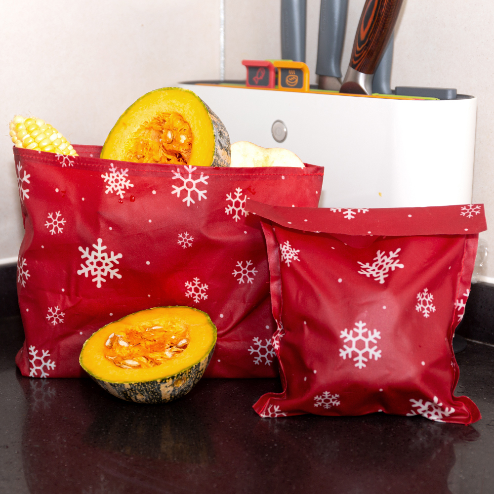 3PCS Plastic-Free Reusable Bee - Food Storage Zip Bags recensie en prijs