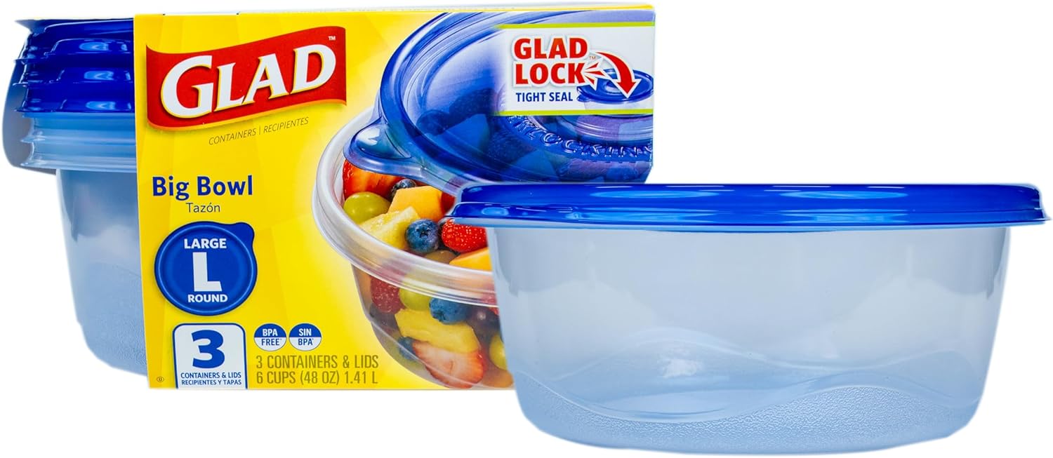 48 oz Round Food Storage Conta - Food Storage Large recensie en prijs
