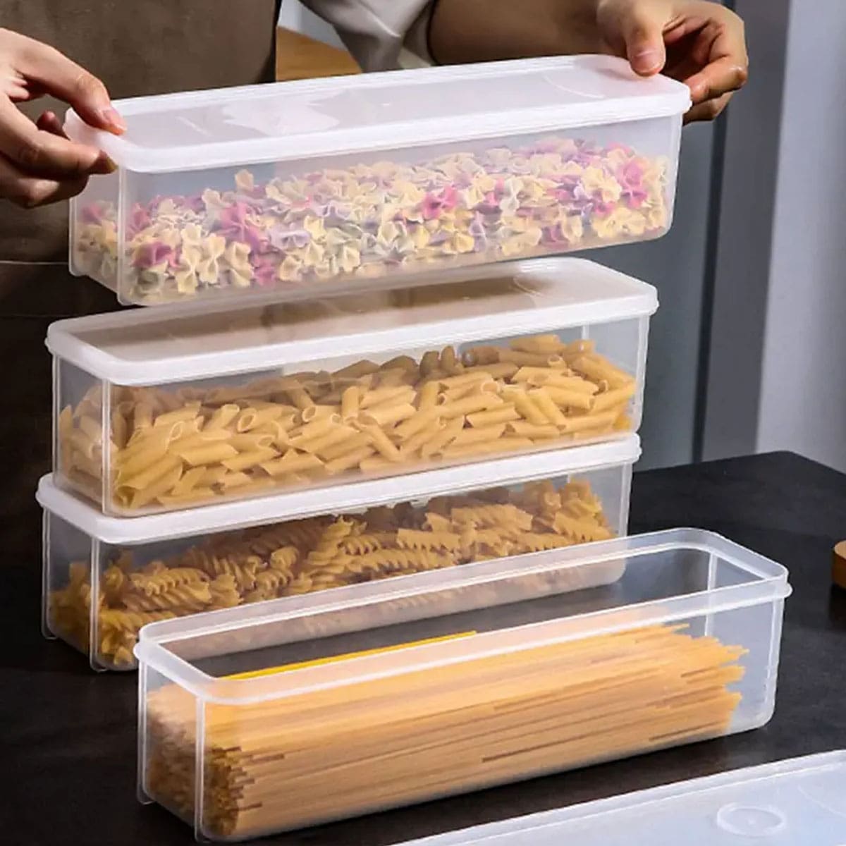 1 Plastic Transparent Storage  - Food Storage Ideas recensie en prijs