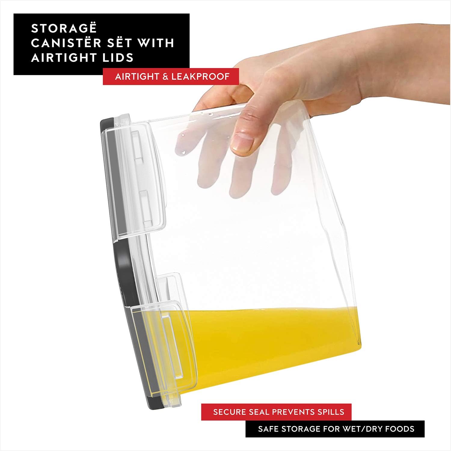 Flour Sugar Storage Containers - Food Storage Containers With Lids recensie en prijs