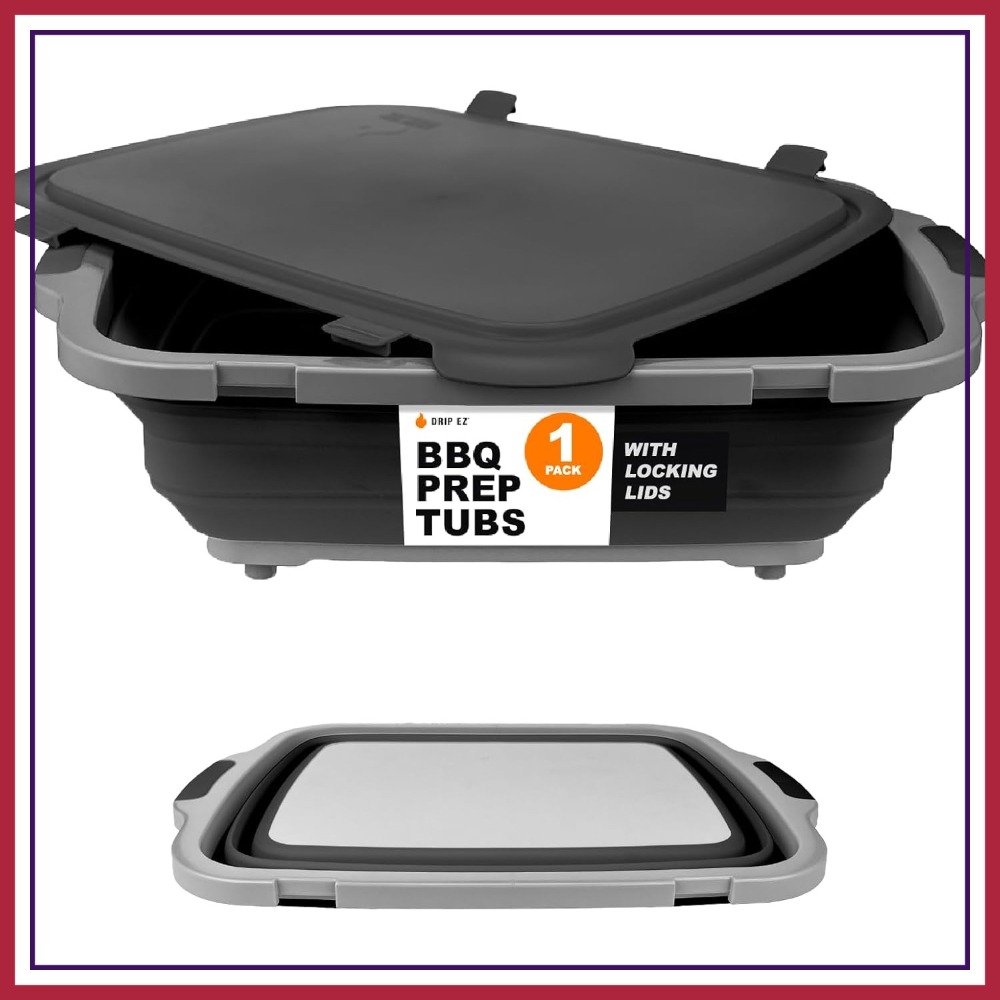 Collapsible BBQ Prep Tub XL -  - Food Storage Meal Prep recensie en prijs